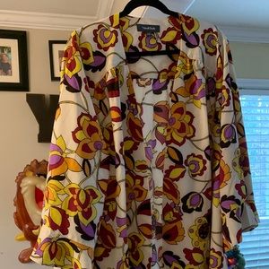 Retro Floral Kimono NWOT from ModCloth
3X/4X
